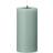 Ester & Erik Bloklys LED Ø7,5x15 cm 67 Jade Stone Stearinlys 15cm