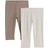 H&M Baby Beige 2-pak leggings 2-3Y