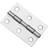 Wickes Butt Hinge Zinc Plated 63mm Pack 2 Zinc 2pcs