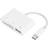 PUSOKEI Usb-C till Sd/TF-kortkameraläsaradapter med universell kompatibilitet, minneskortläsare kameraläsare videoläsare för Android-telefoner/surfplattor/Pc/bärbar dator