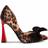 Betsey Johnson Damen Nobble Pump, Leopard