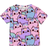 Shein Cute Cat Print Anime Style Cat - Purple