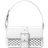 Michael Kors Colby Medium Grommeted Leather Shoulder Bag - White
