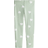 H&M Brushed Inside Leggings - Ljusgrön/Hjärtan