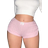 Shein Y2K Fashionable Sweet Low Waist Shorts - Pink