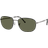 Ray-Ban Unisex Sunglasses - Matte Black Green Polar