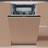 Hotpoint Integrated Slimline Dishwasher Eco Programme Black