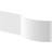Nuie 1600mm P Shape Front Bath Panel WBP203