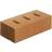 Marshalls Orange Brown Amberley Corn Perforated Facing Brick 215 x 100 x 65 mm Pack of 416