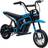Homcom Electric Motorbike with Twist Grip Throttle 24V Blue