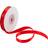 Creativ Company Satin Ribbon 10 mm Red 10m
