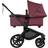 Bugaboo Fox 5 Renew Barnvagn Med Ligg- Och Sittdel Black Dark Cherry