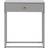 Venture Home Sidobord Bakal Ljusgrå Lampbord 43 x 50 cm Sängbord