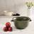 The Edited Life Large Ceramic Green Colander