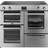 Belling 444411802 100cm Wide Cookcentre Induction Range Cooker Stainless Steel