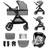 Kinderkraft ESME Gray (Duo) (Travel system)