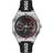 HUGO Silver-Tone Watch with Silicone Logo Strap