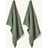 Søstrene Grene Viskestykker 2-pak 50 x 70 cm 2 stk Viskestykke Grøn (70x50cm)