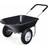 Costway 2 Tire Wheelbarrow with Pneumatic Tires 150KG-Black