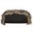 Clair De Lune Universal Double Pram Hand Muff-Two Tone Grey/Brown