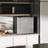 Homcom 46L Counter Top Fridge with Chiller Box Silver