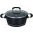 Alpina Cooking Pan Diameter 20 cm 2.2 L Black with lid 2.2 L 20 cm