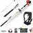 Bu-Ko 52cc Long Reach Petrol Hedge Trimmer 75cm Extension Pole