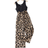 Shein Girls Notched Neck Tank Top & Leopard Print Trousers