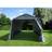 Dancover Portable Garage Tent Pro 3.77 x 9.7 x 3.18 m PVC Grey
