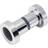 Arrow Dörrknopp Twice Aluminium Krom 1St 1st