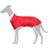 vidaXL Dog Raincoat with Reflective Strips Polyester Red s