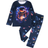Shein pcsSet Boys Crew Neck Space Astronaut Print Pajama Set Kids Loungewear Outfit