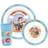Paw Patrol Kids Plastic Dinner Set Blue