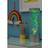 ValueLights Colour Changing Bubble Fish 32 cm - Silver Table Lamp