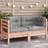 Berkfield Home Garden Corner with Cushions Solid Wood Douglas One Size - Brown Outdoor Sofa
