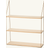 Søstrene Grene MDF Fyrretræsfiner Jern 65 x 20 x 81,5 cm Væghylde 65cm