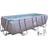 Avenli Rectangular Frame Pool Set 4x2x0.99m