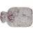 Country Club Tipped Fur Hot Water Bottle Natural Brown