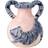 Bloomingville Ryker Lysestage H10 cm Blå Fyrfadsstage 10cm