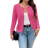 Shein Plus Womens Solid Color Simple Daily Long Sleeve Cardigan