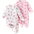 Shein Colorful Bow Graphic Crew Neck Long Sleeve Romper Outfit - Breathable