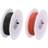Uxcell 28 Gauge Silicone Wire 28AWG High Temp Wire Spool 15m 2pcs