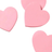 Shein Heart StickyNotes Notepad Self Sticky Note Pads Planner Sticker 71.12x70mm