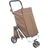 EASY LIFE Lightweight Prestige 4-Wheel Shopping Trolley - Off White/Grey