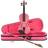 Gear4music Elevfiol I Full Storlek Rosa