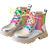 Shein Kids Boots Girls Ankle Boots New AutumnWinter Side Zipper Party Boots