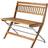 FDB Møbler M24 Lilleø Balcony Stainless Steel Garden Bench