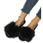 Shein Womens Fashionable Slide Slippers Comfy Onestrap Design Solid Color Soft Sole Antislip Perfect For Indoor And Outdoor Wearing Mysterious Black Flat Wi