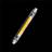 WYLIELAMSH R7S LED Dimbar COB-lampa 30W 118MM