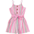 Shein Tween Girl Summer Lovely Multi-Colored Casual Jumpsuit